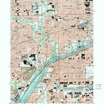 United States Geological Survey Berwyn, IL (1998, 24000-Scale) digital map