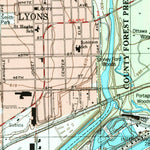 United States Geological Survey Berwyn, IL (1998, 24000-Scale) digital map