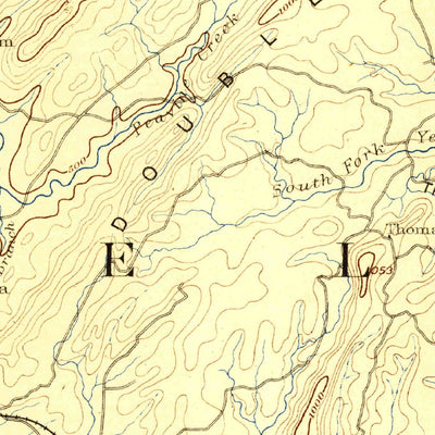 United States Geological Survey Bessemer, AL (1892, 125000-Scale) digital map