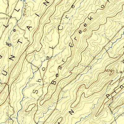 United States Geological Survey Bessemer, AL (1892, 125000-Scale) digital map
