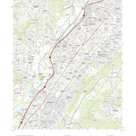 United States Geological Survey Bessemer, AL (2020, 24000-Scale) digital map