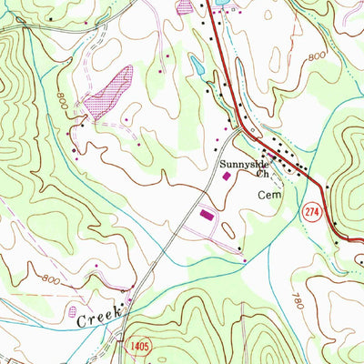 United States Geological Survey Bessemer City, NC (1993, 24000-Scale) digital map