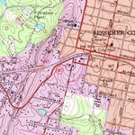 United States Geological Survey Bessemer City, NC (1993, 24000-Scale) digital map