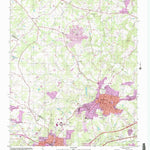 United States Geological Survey Bessemer City, NC (2002, 24000-Scale) digital map