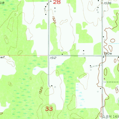 United States Geological Survey Bessemer, MI (1955, 24000-Scale) digital map