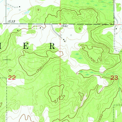 United States Geological Survey Bessemer, MI (1955, 24000-Scale) digital map