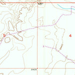 United States Geological Survey Bessemer Mountain, WY (1951, 24000-Scale) digital map