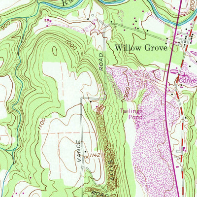 United States Geological Survey Bessemer, PA (1958, 24000-Scale) digital map