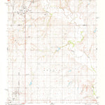 United States Geological Survey Bessie, OK (1983, 24000-Scale) digital map