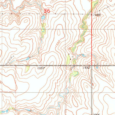 United States Geological Survey Bessie, OK (1983, 24000-Scale) digital map