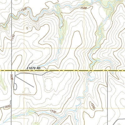 United States Geological Survey Bessie, OK (2022, 24000-Scale) digital map