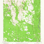United States Geological Survey Bessmay, TX-LA (1955, 62500-Scale) digital map