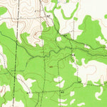 United States Geological Survey Bessmay, TX-LA (1955, 62500-Scale) digital map