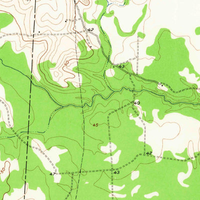 United States Geological Survey Bessmay, TX-LA (1955, 62500-Scale) digital map