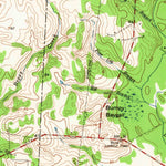 United States Geological Survey Bessmay, TX-LA (1955, 62500-Scale) digital map