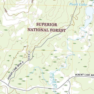 United States Geological Survey Beth Lake, MN (2022, 24000-Scale) digital map