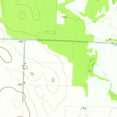 United States Geological Survey Bethany, GA (1974, 24000-Scale) digital map