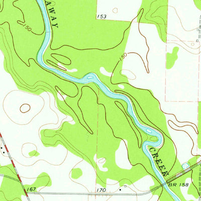 United States Geological Survey Bethany, GA (1974, 24000-Scale) digital map