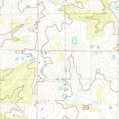 United States Geological Survey Bethany, MO (1984, 24000-Scale) digital map