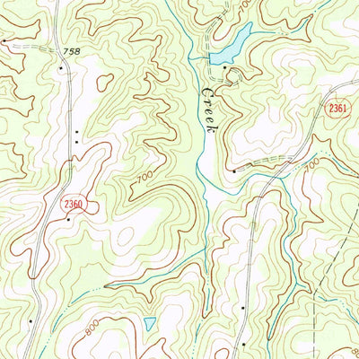 United States Geological Survey Bethany, NC (1971, 24000-Scale) digital map