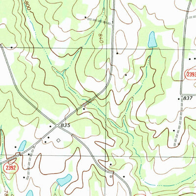 United States Geological Survey Bethany, NC (1997, 24000-Scale) digital map