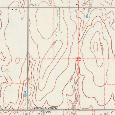 United States Geological Survey Bethany, OK (1966, 24000-Scale) digital map