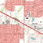 United States Geological Survey Bethany, OK (1986, 24000-Scale) digital map