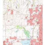 United States Geological Survey Bethany, OK (1995, 24000-Scale) digital map