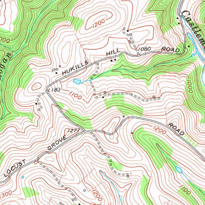 United States Geological Survey Bethany, WV-PA (1959, 24000-Scale) digital map