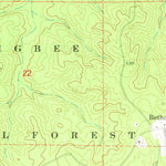 United States Geological Survey Betheden, MS (1973, 24000-Scale) digital map