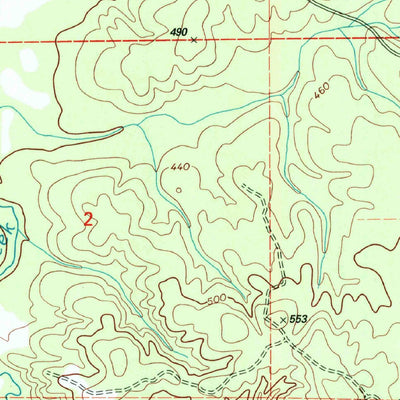 United States Geological Survey Betheden, MS (2000, 24000-Scale) digital map