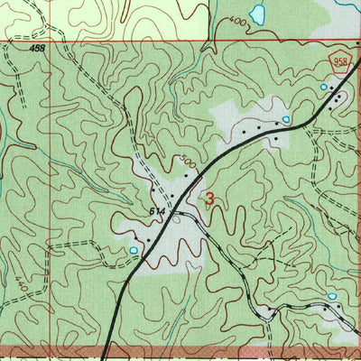 United States Geological Survey Betheden, MS (2000, 24000-Scale) digital map