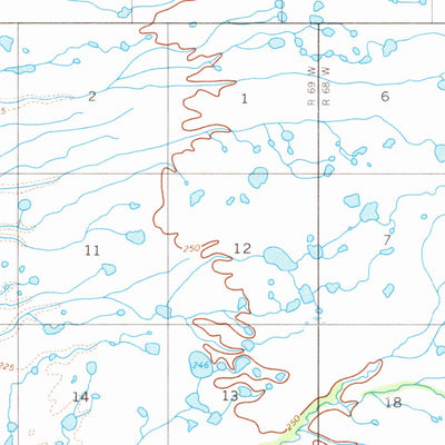 United States Geological Survey Bethel A-6, AK (1954, 63360-Scale) digital map