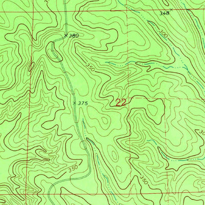 United States Geological Survey Bethel, AL (1971, 24000-Scale) digital map