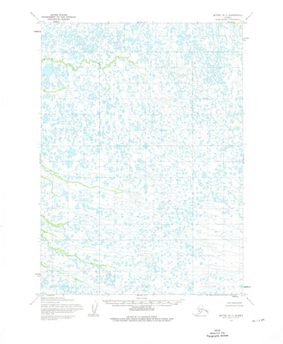 United States Geological Survey Bethel B-7, AK (1954, 63360-Scale) digital map