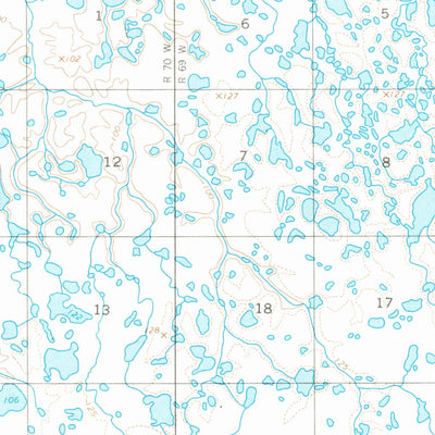 United States Geological Survey Bethel B-7, AK (1954, 63360-Scale) digital map