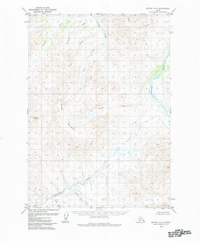 United States Geological Survey Bethel C-2, AK (1979, 63360-Scale) digital map