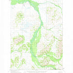 United States Geological Survey Bethel C-4, AK (1954, 63360-Scale) digital map
