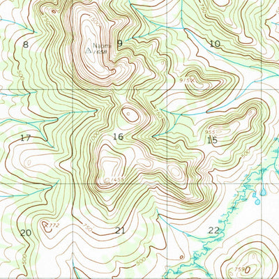 United States Geological Survey Bethel C-5, AK (1954, 63360-Scale) digital map
