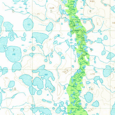 United States Geological Survey Bethel C-6, AK (1954, 63360-Scale) digital map