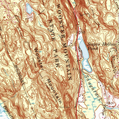 United States Geological Survey Bethel, CT (1970, 24000-Scale) digital map