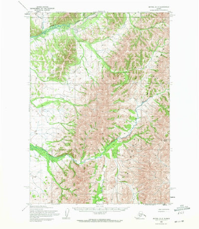 United States Geological Survey Bethel D-3, AK (1954, 63360-Scale) digital map