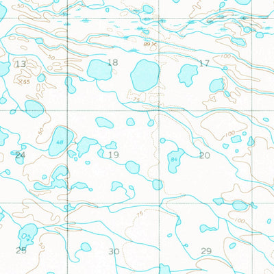 United States Geological Survey Bethel D-5, AK (1954, 63360-Scale) digital map