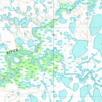 United States Geological Survey Bethel D-6, AK (1954, 63360-Scale) digital map