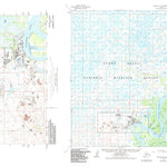 United States Geological Survey Bethel D-8, AK (1954, 63360-Scale) digital map