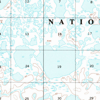 United States Geological Survey Bethel D-8, AK (1954, 63360-Scale) digital map