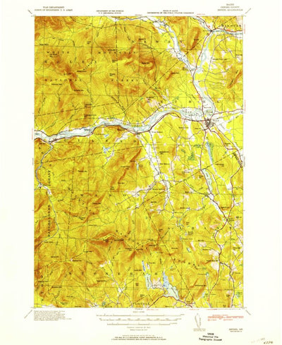 United States Geological Survey Bethel, ME (1953, 62500-Scale) digital map