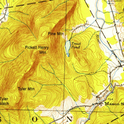 United States Geological Survey Bethel, ME (1953, 62500-Scale) digital map