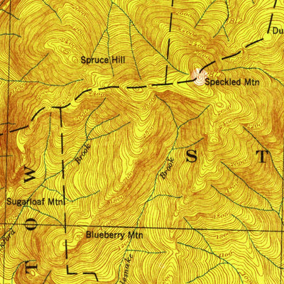 United States Geological Survey Bethel, ME (1953, 62500-Scale) digital map