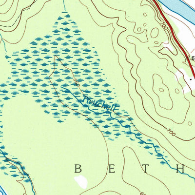 United States Geological Survey Bethel, ME (1995, 24000-Scale) digital map
